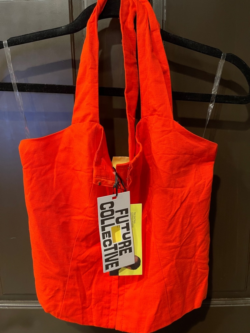 Future Collective Vibrant Orange top